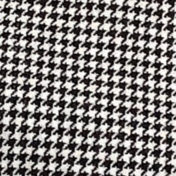 Sag Harbor 90's Vintage Houndstooth Wool Blend Blazer With Velvet Collar SZ 6P - Picture 8 of 9